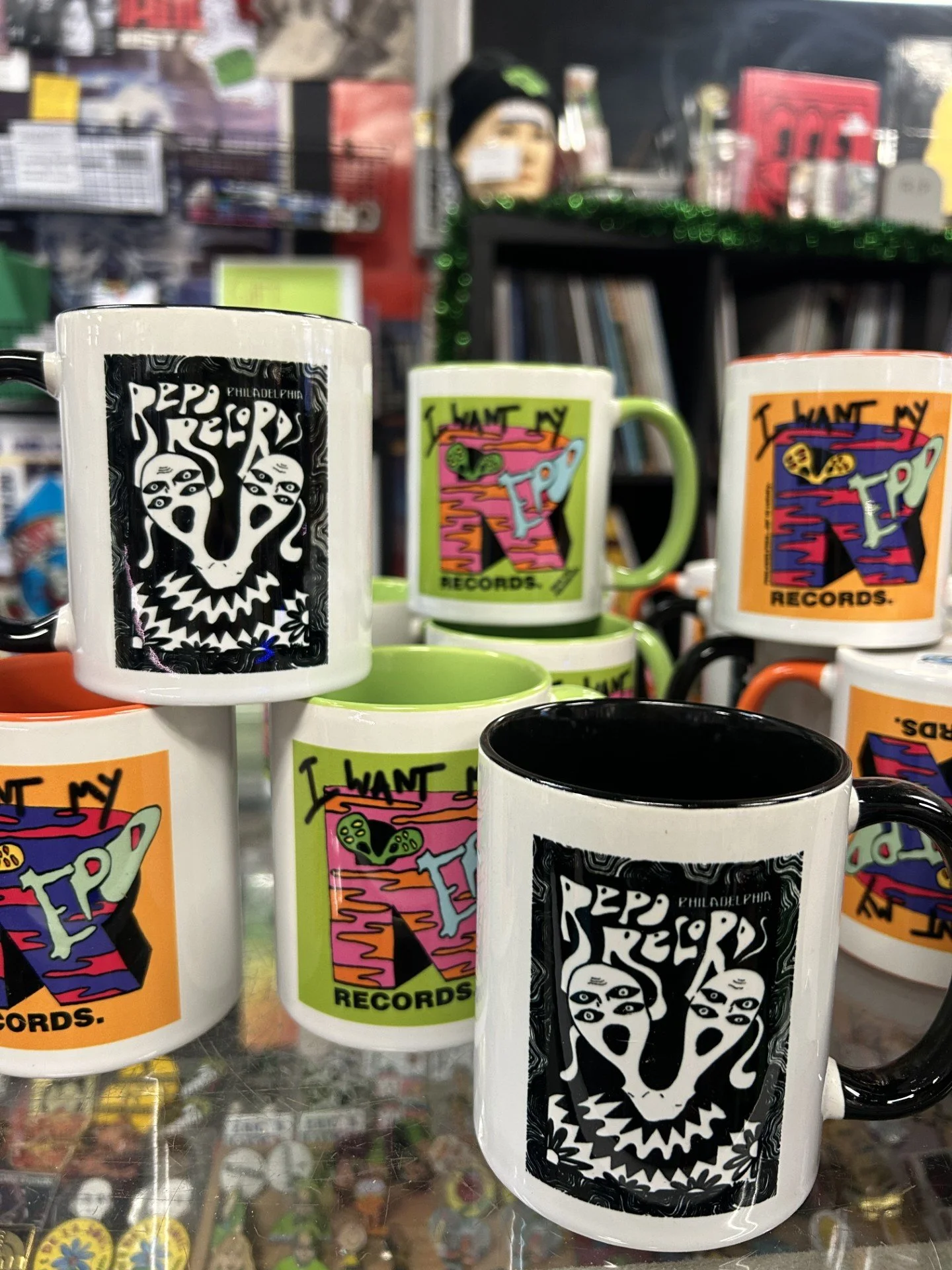 REPO RECORDS Coffee Mugs (3 styles to choose from)