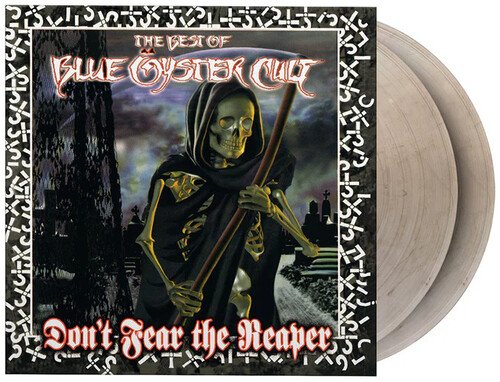 BLUE OYSTER CULT Don't Fear The Reaper: The Best Of Blue Oyster Cult LP (Limited Edition 180-Gram Crystal Clear & Black Marble Vinyl) Pre-Order
