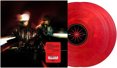 NAS & DJ PREMIER Light-Years LP (Red Sunset Vinyl) Pre-Order