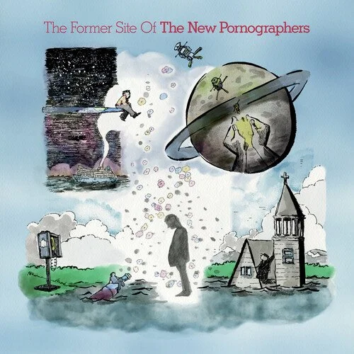 THE NEW PORNOGRAPHERS The Former Site of LP (Orange & Red Marble Vinyl) Pre-Order