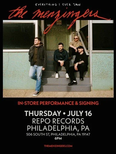 MENZINGERS 7/16 Performance and Signing (green/blk vinyl)