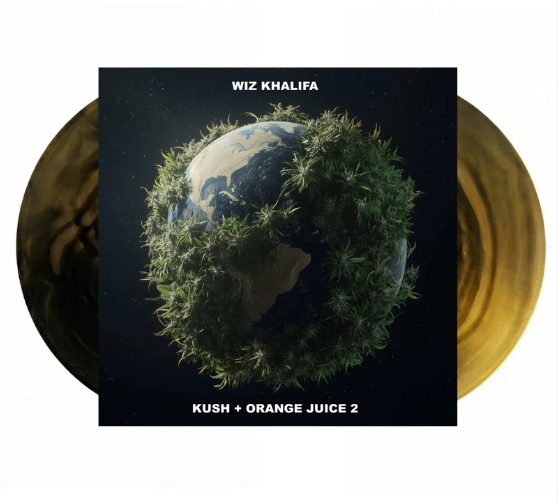 WIZ KHALIFA Kush & Orange Juice 2 (Black & Gold Double Vinyl) Pre-Order