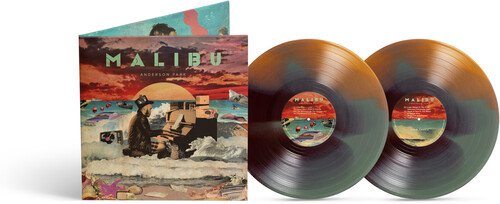 ANDERSON PAAK Malibu 2LP (Limited Edition Tangerine, Olive Green, and Brown Vinyl with Gatefold Jacket) Pre-Order