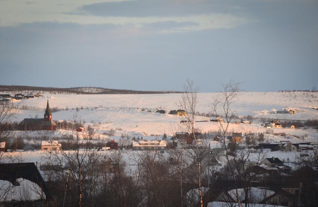 The Sámi town of Kautokeino, northern Norway. Photo: Alizé Carrère