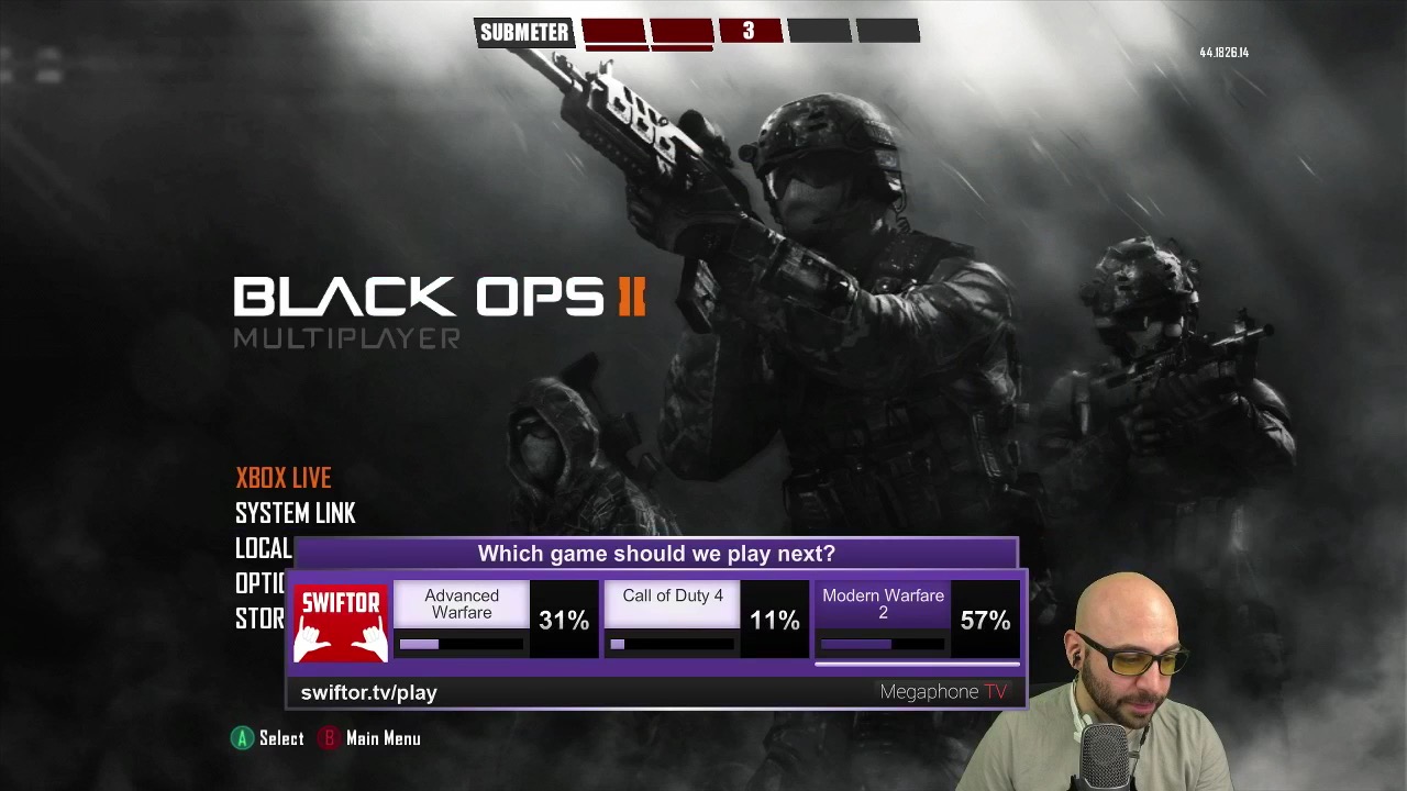 CHOOSE THE NEXT GAME, MODE, OR CHARACTER YOU PLAY.