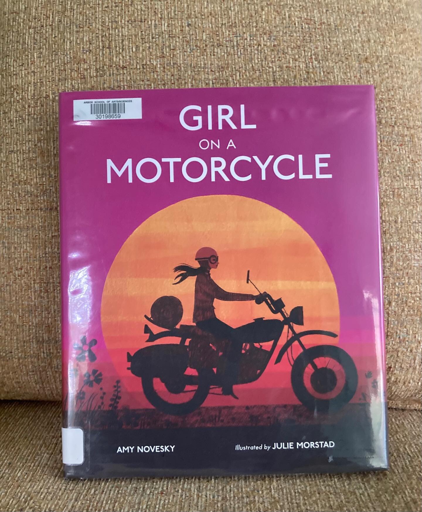Can&rsquo;t wait to hear what our 2nd &amp; 3rd graders think of this astounding true story of a young French woman who left Paris with her motorcycle to travel the world solo and learned through that journey that &ldquo;The world is beautiful. The w
