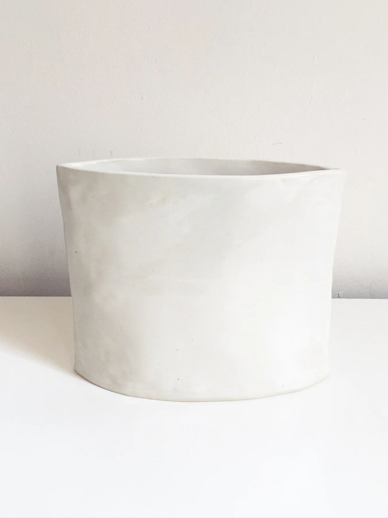 White Wind Vase