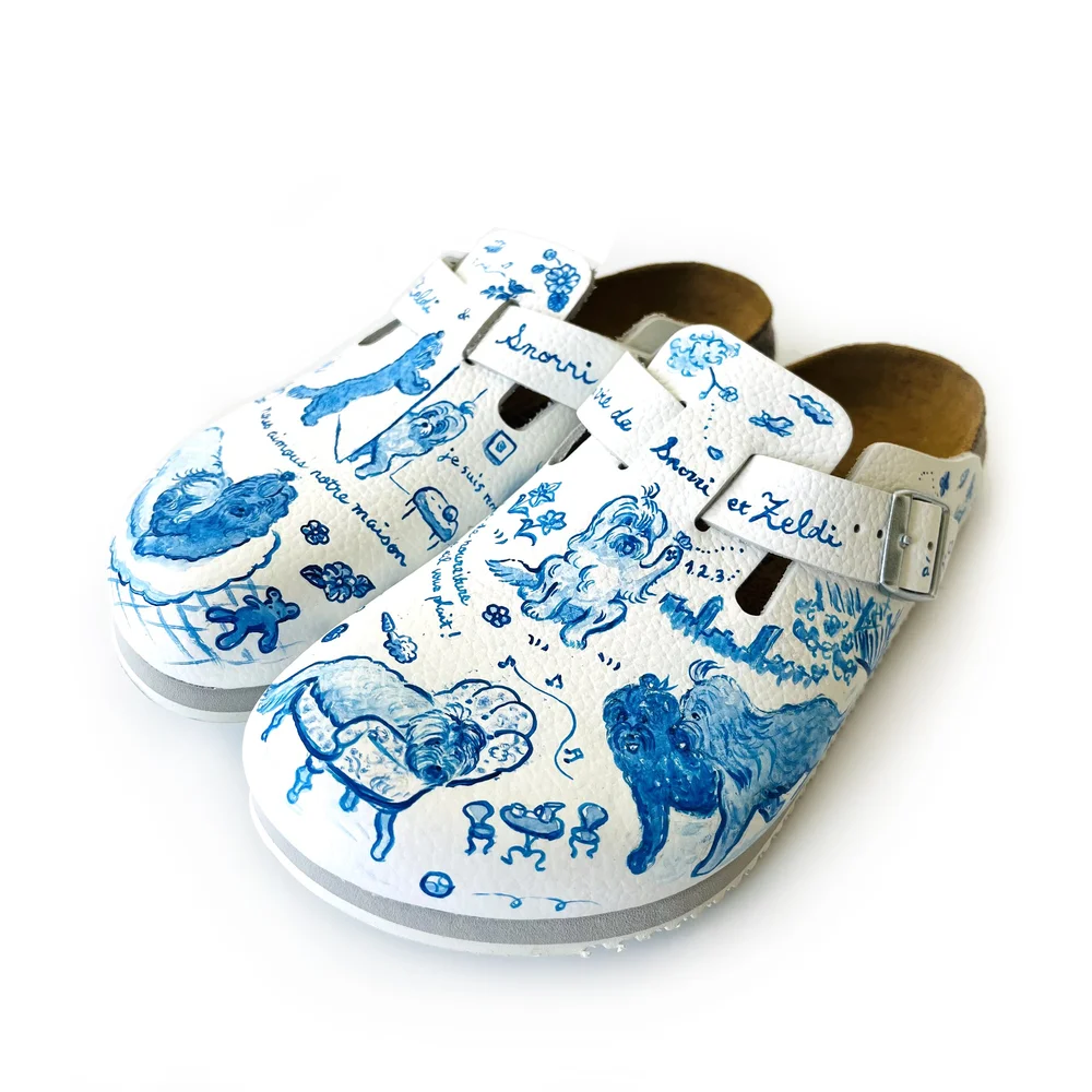 Custom Art Birkenstock — Akiko Tsuji
