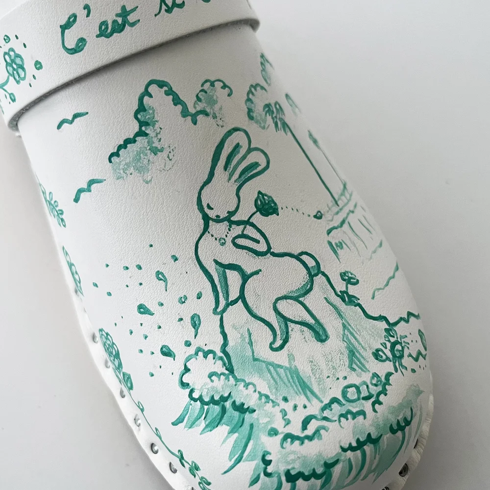 Custom Painted What Paint Can I Use On Crocs Croc Painting Sales - Main Image