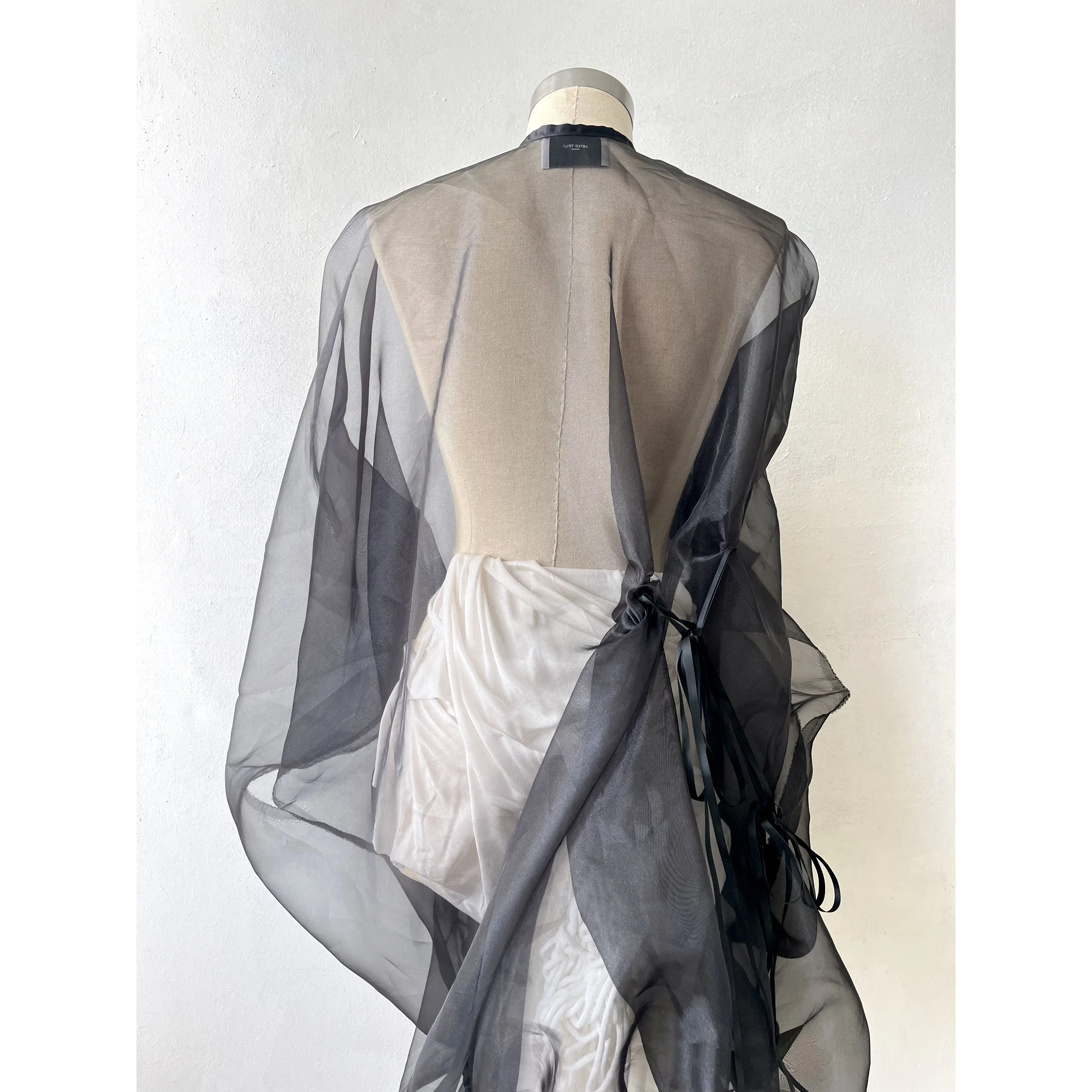 Black Organza Dress w Bows back Akiko Tsuji.jpg