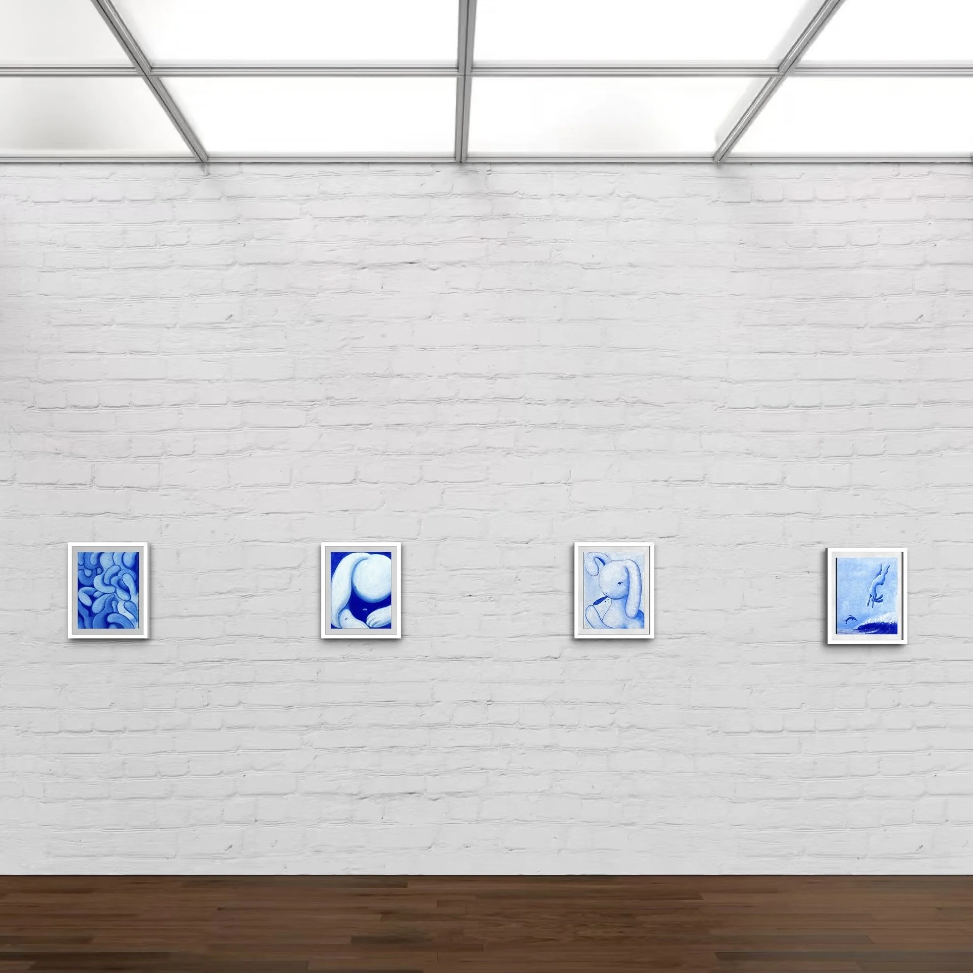 Bunny Blueprint. series Akiko Tsuji gallery prints.jpg