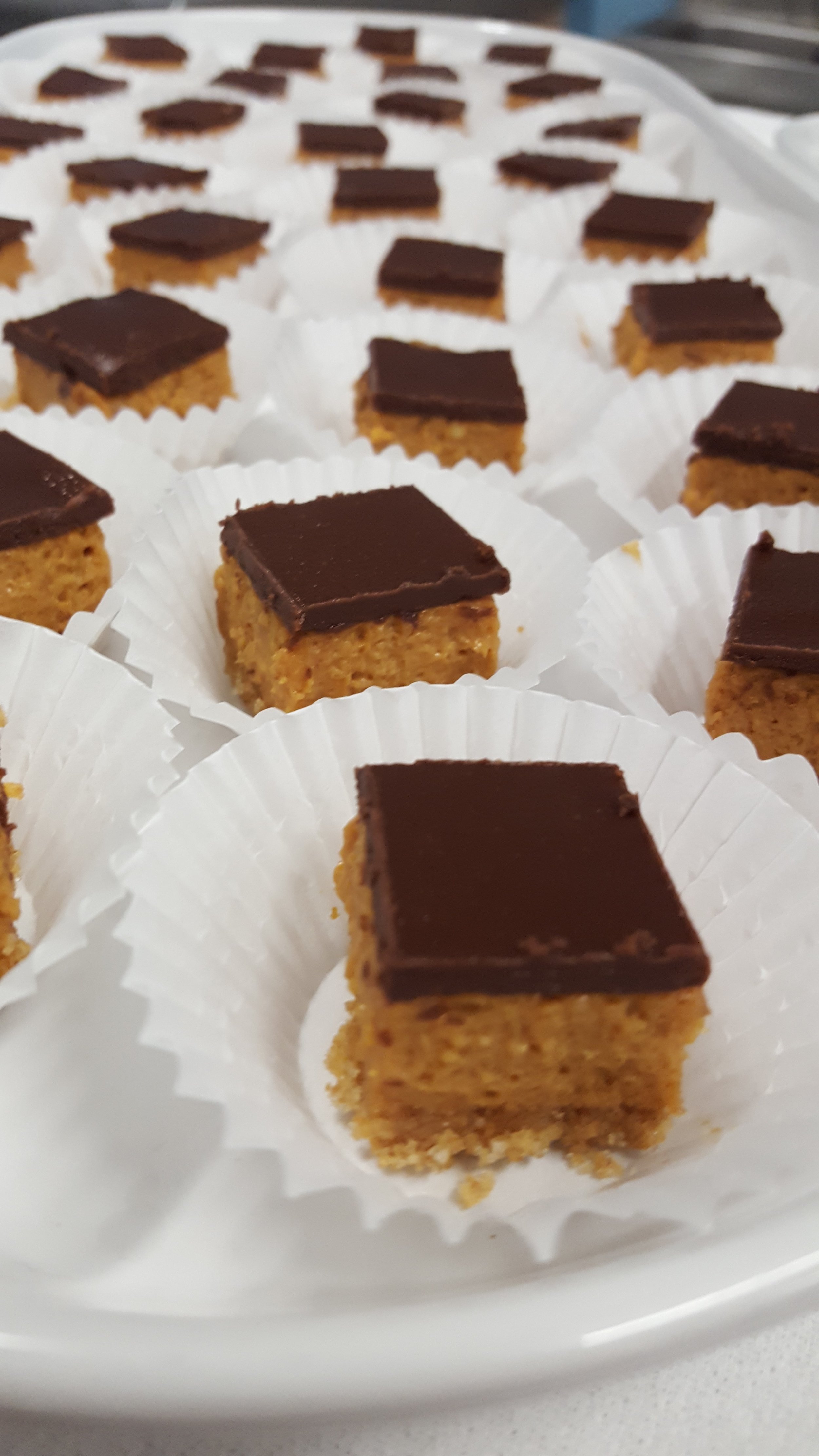 Dulce de Leche Bites w/Chocolate Ganache