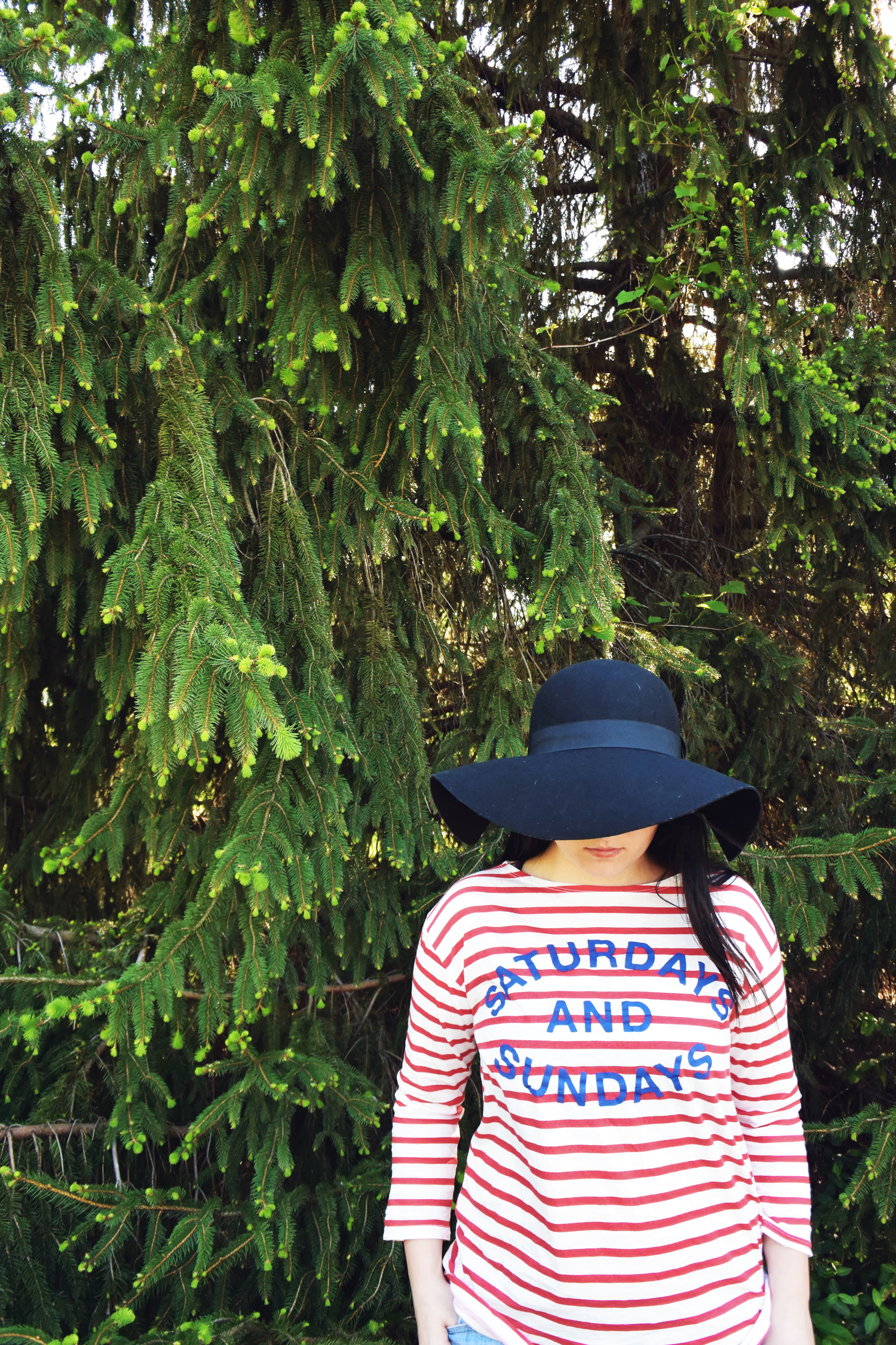Striped Weekend T-shirt #Anthropologie on chelceytate.com