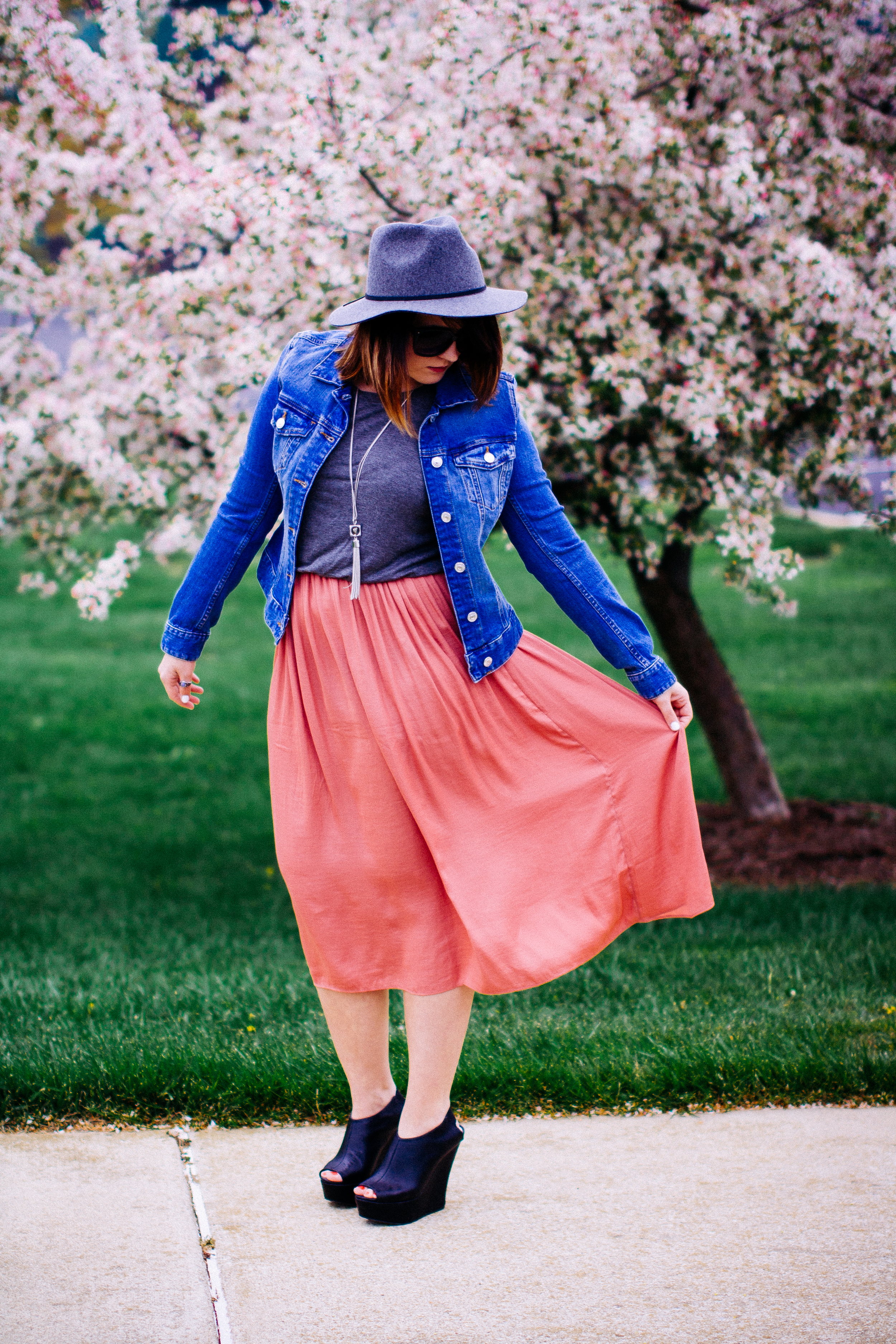 Spring Style - Midi Dress www.chelceytate.com