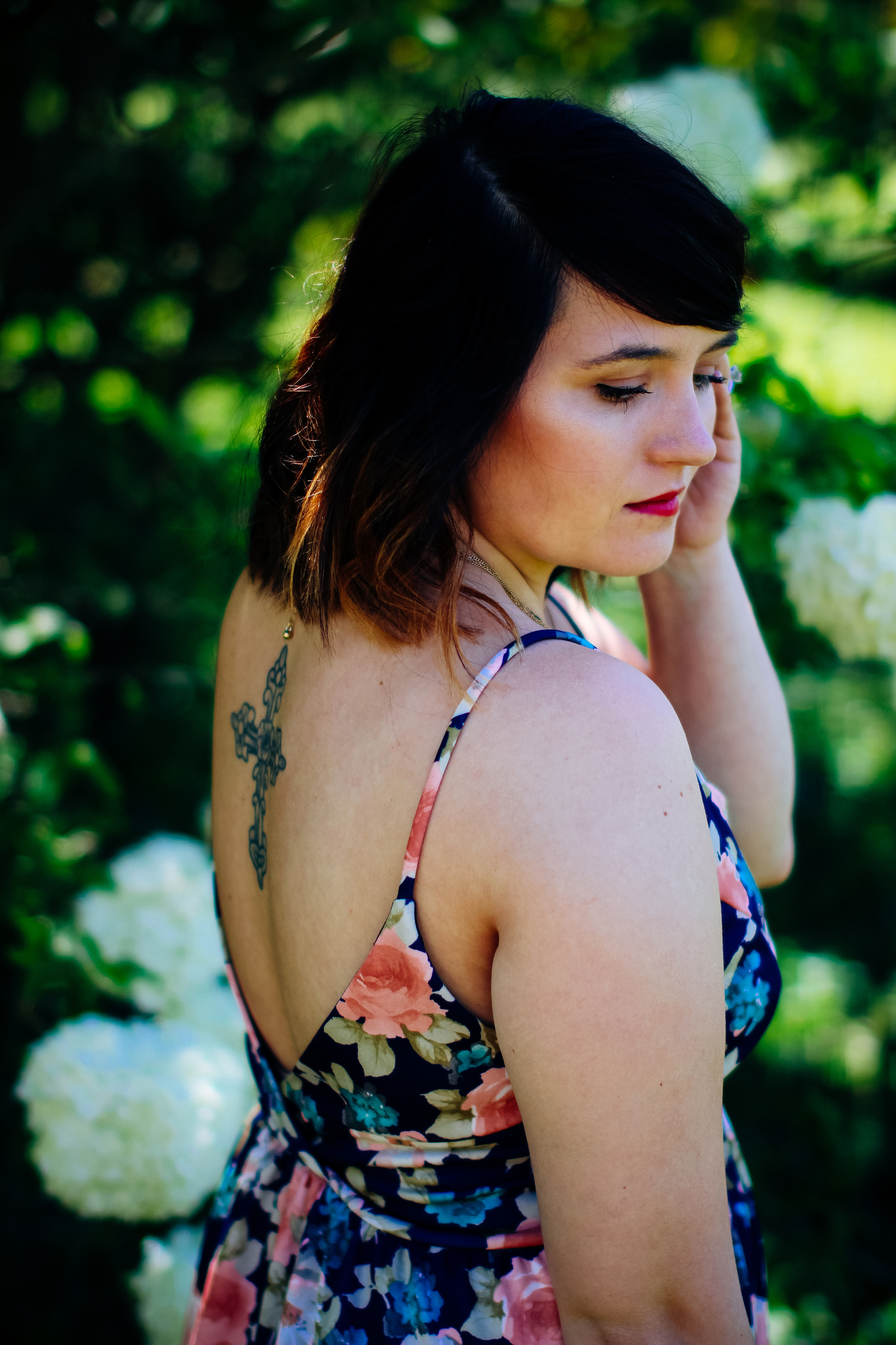 Flirty in Floral Modcloth Dress via www.chelceytate.com