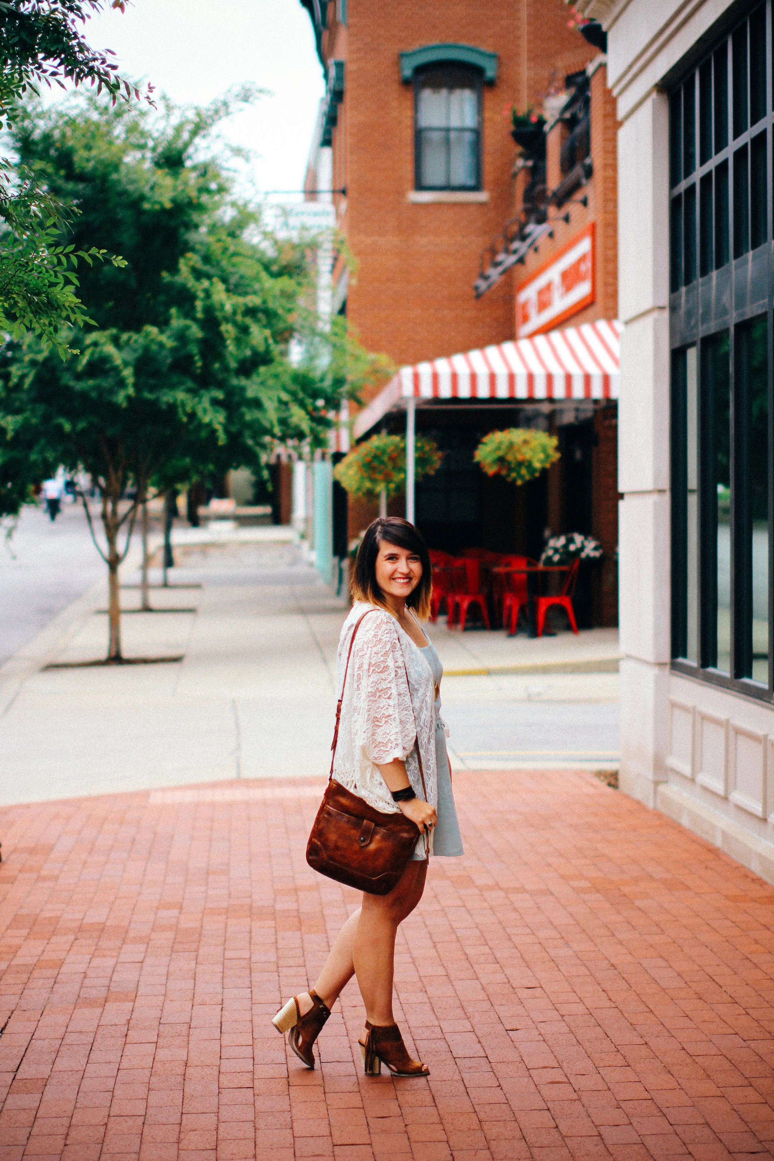 Leather + Lace Fall Style via chelceytate.com / @forever21 @thefryecompany @modcloth @americaneagle