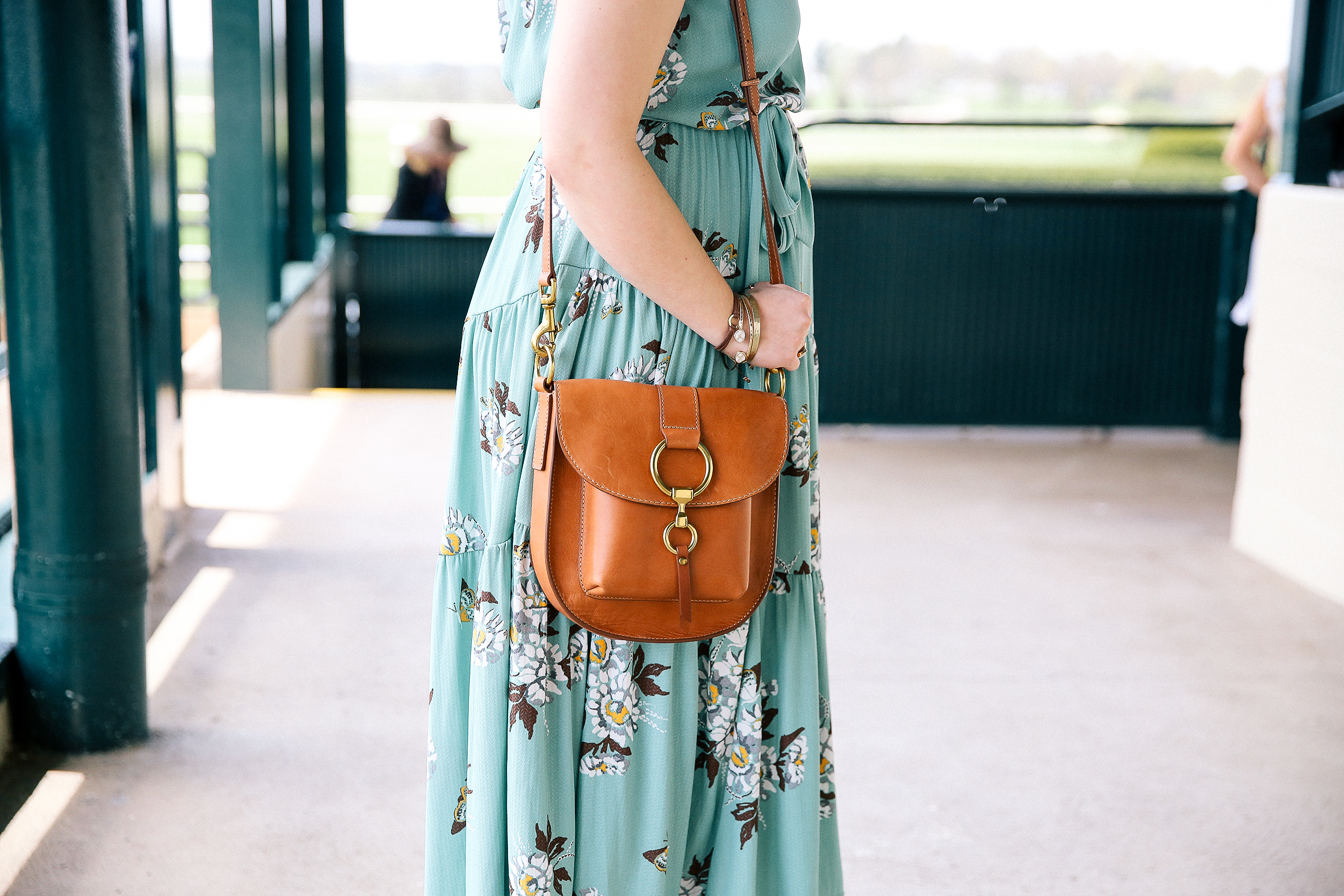 @freepeople Spring Dress + FRYE Boho Pieces via chelceytate.com