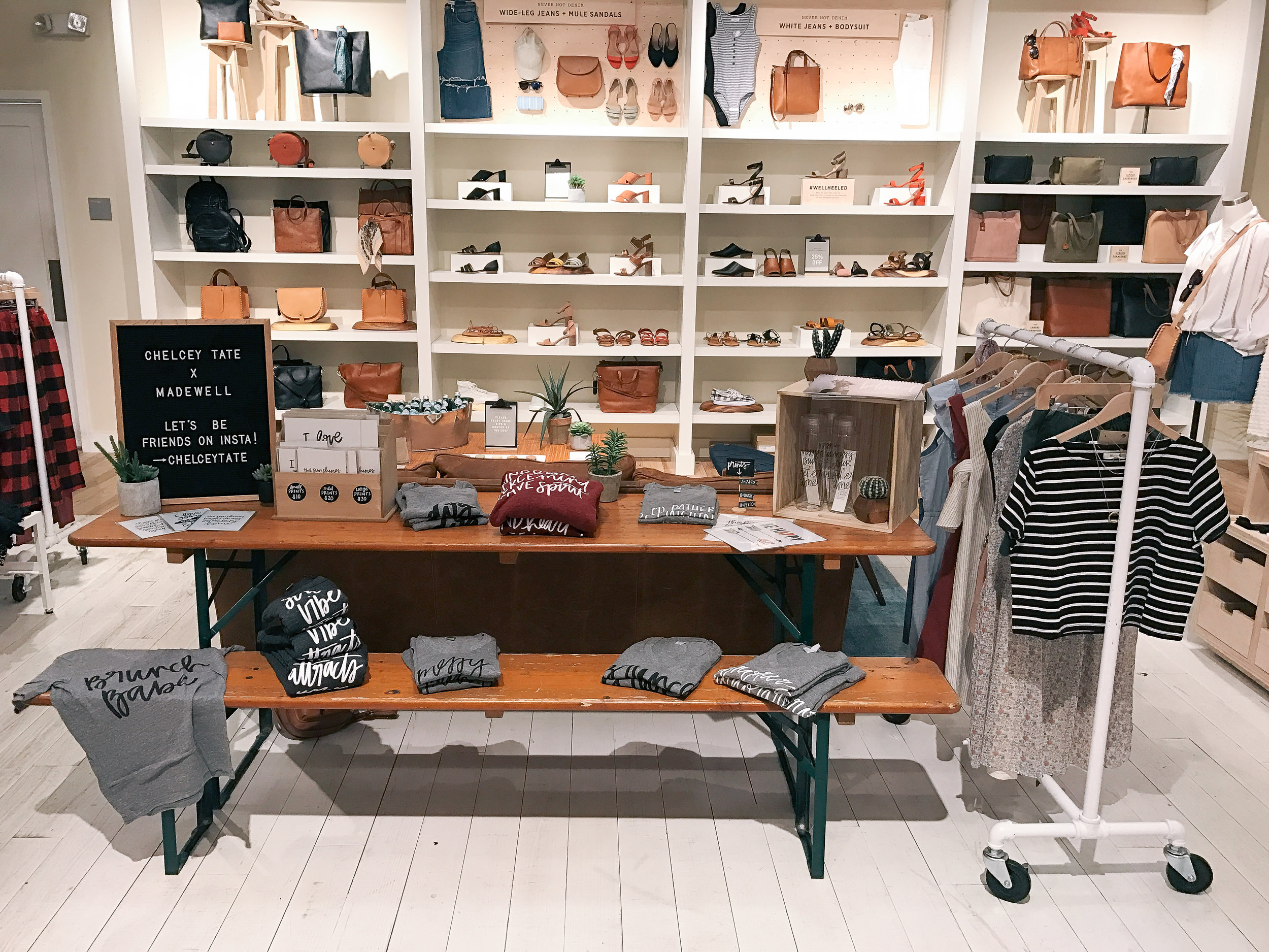 Chelcey Tate x Madewell Spring Pop-Up