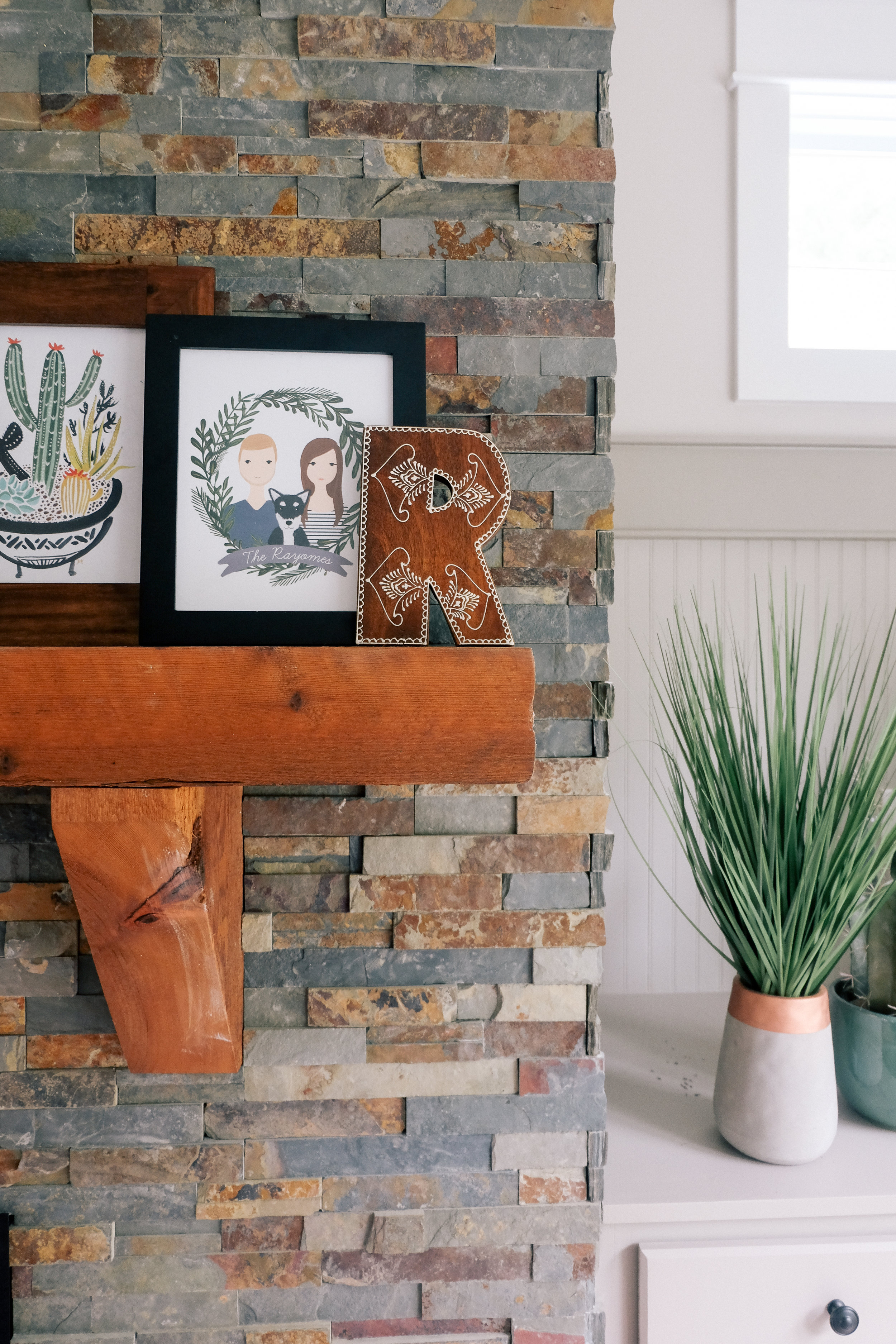 Cozy Living Room Reveal With World Market via chelceytate.com