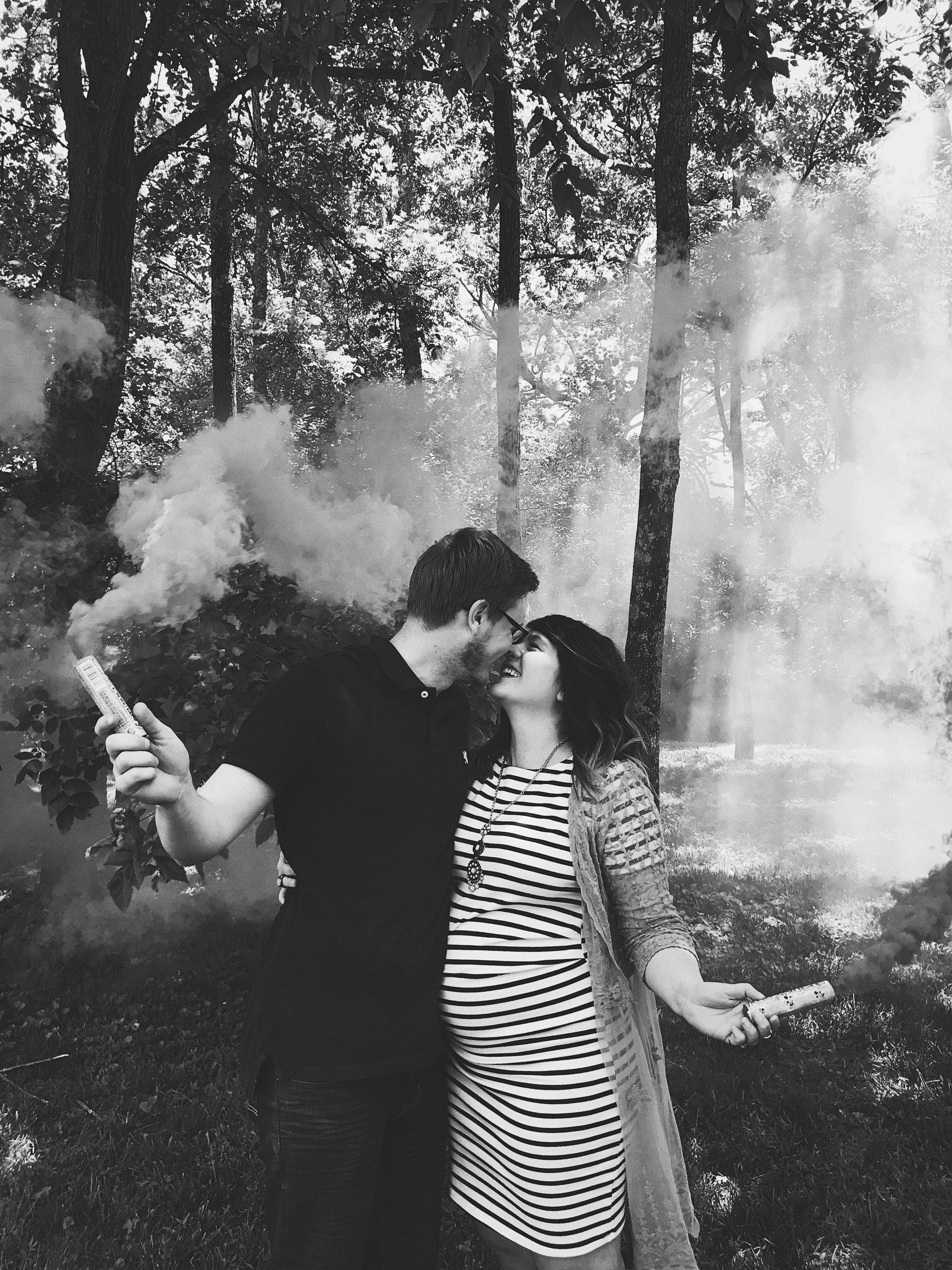 Reflecting on 2017 Baby Girl Gender Reveal Announcement via Chelcey Tate www.chelceytate.com