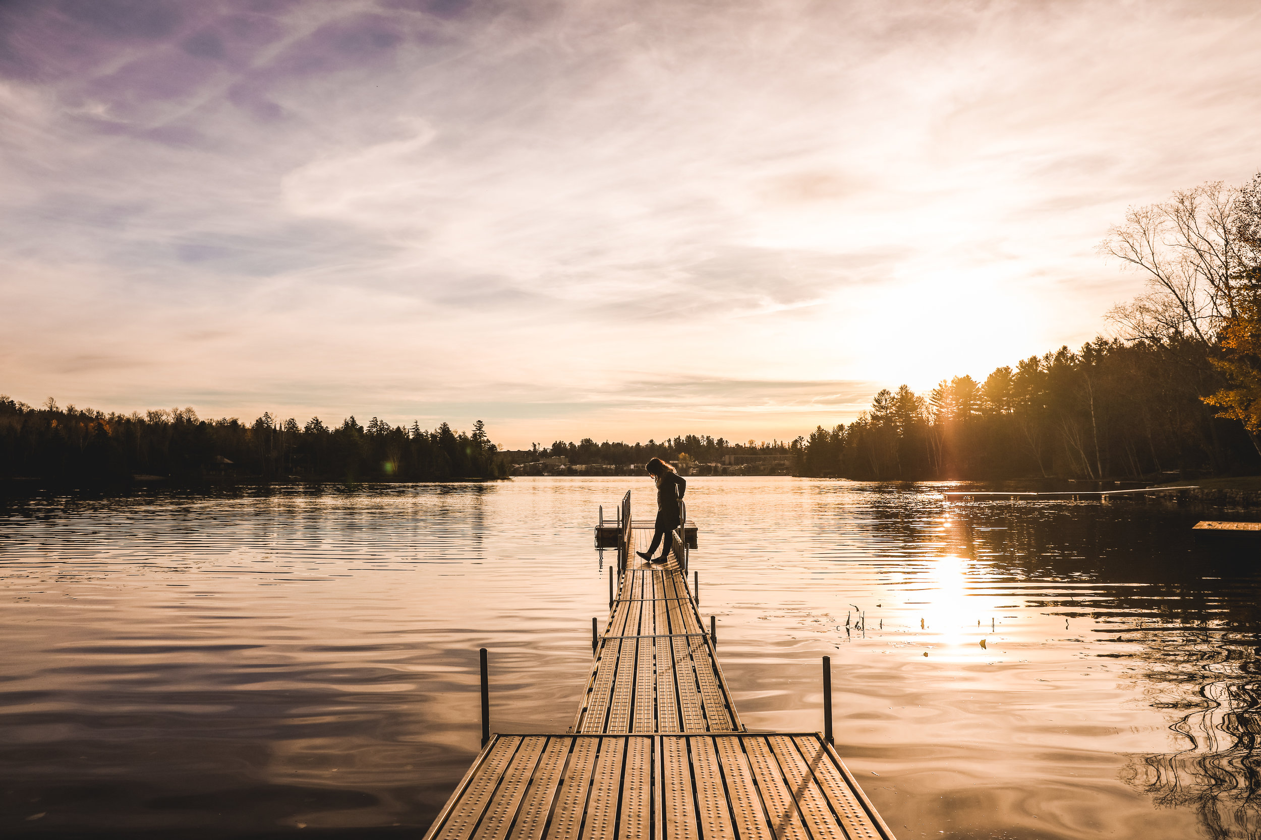 Reflecting on 2017 Lake Placid, NY Travel Sunset via Chelcey Tate www.chelceytate.com