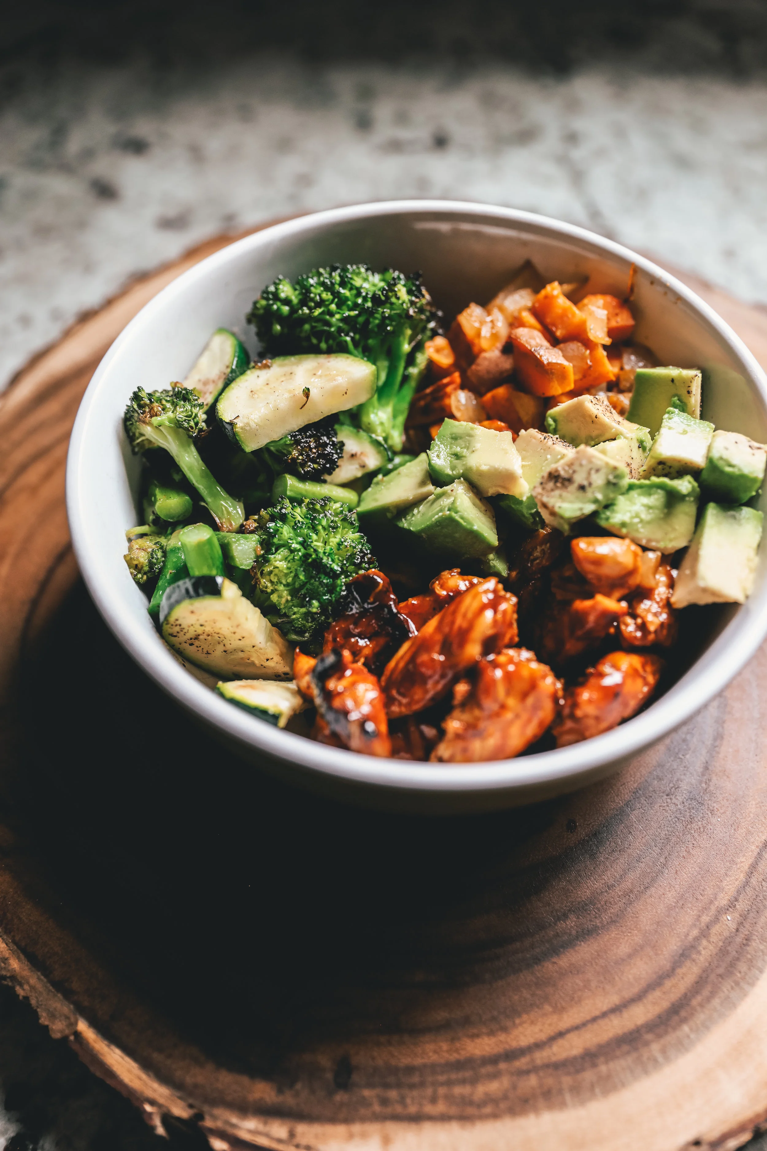 Bbq Chicken Bowls Chelcey Tate