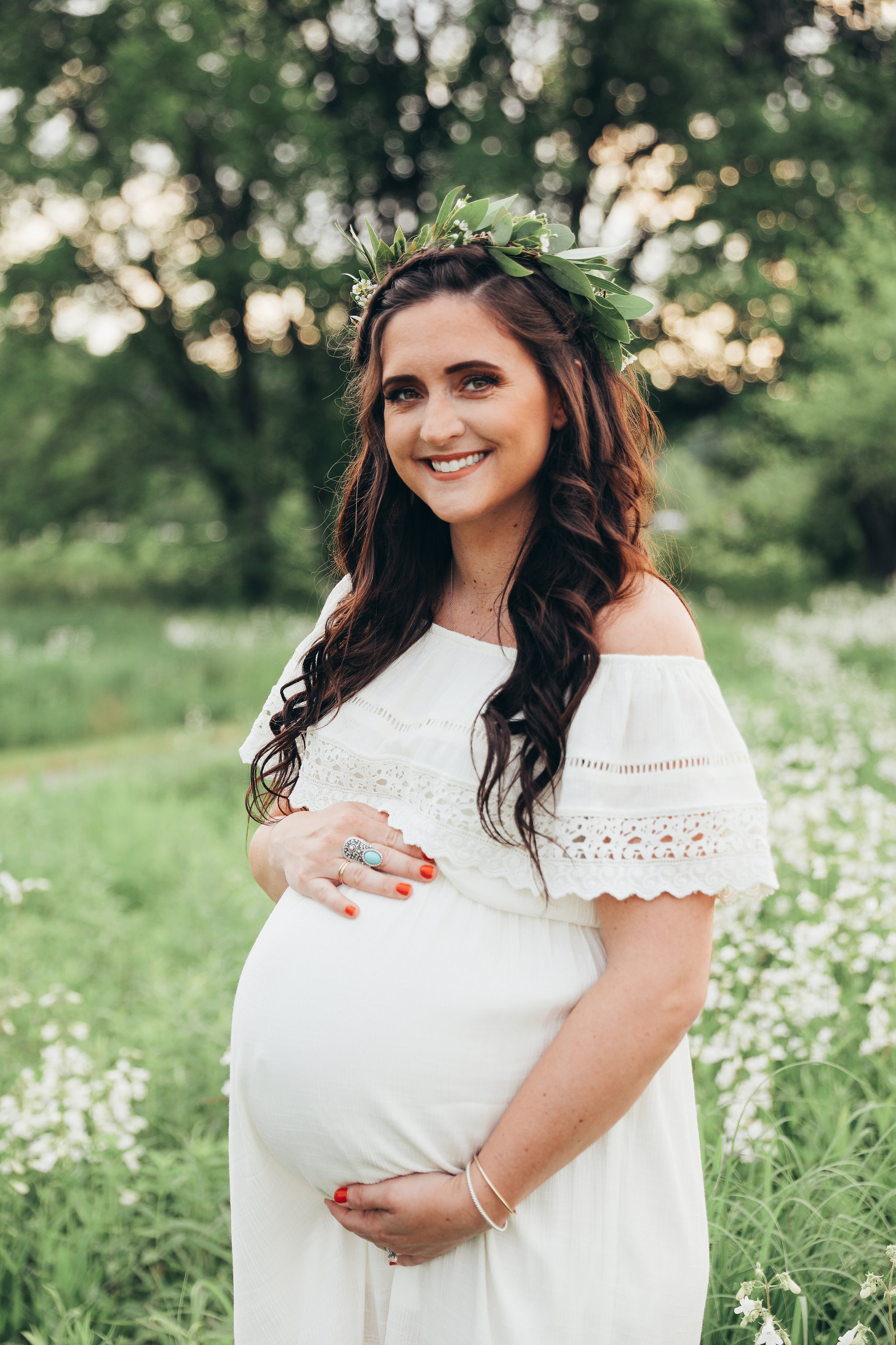 boho maternity photo session louisville kentucky boho mama to be by photographer Chelcey Tate