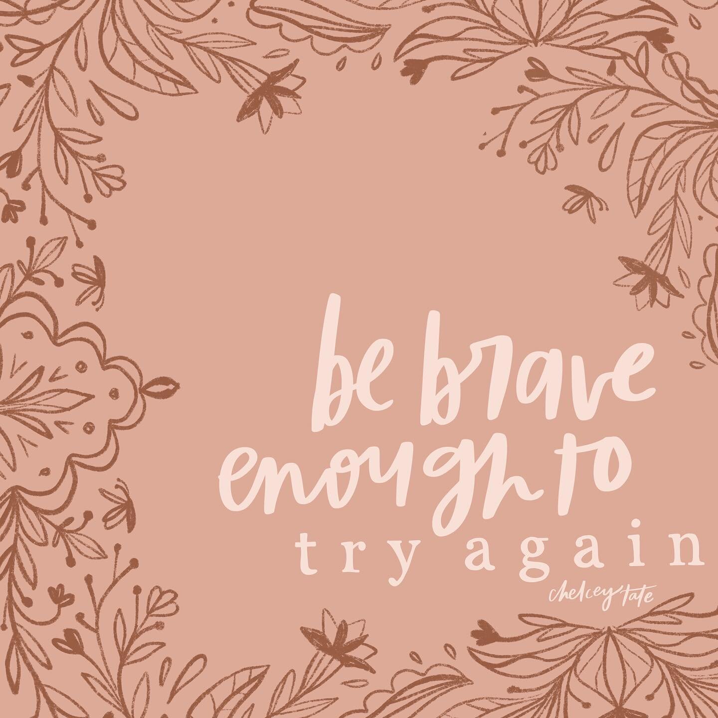 Be brave enough to try again. ✨

9 years ago I taught myself how to use photoshop &amp; started designing prints to decorate our tiny one bedroom apartment. I completely fell in love with graphic design &amp; that unexpected hobby turned into me star