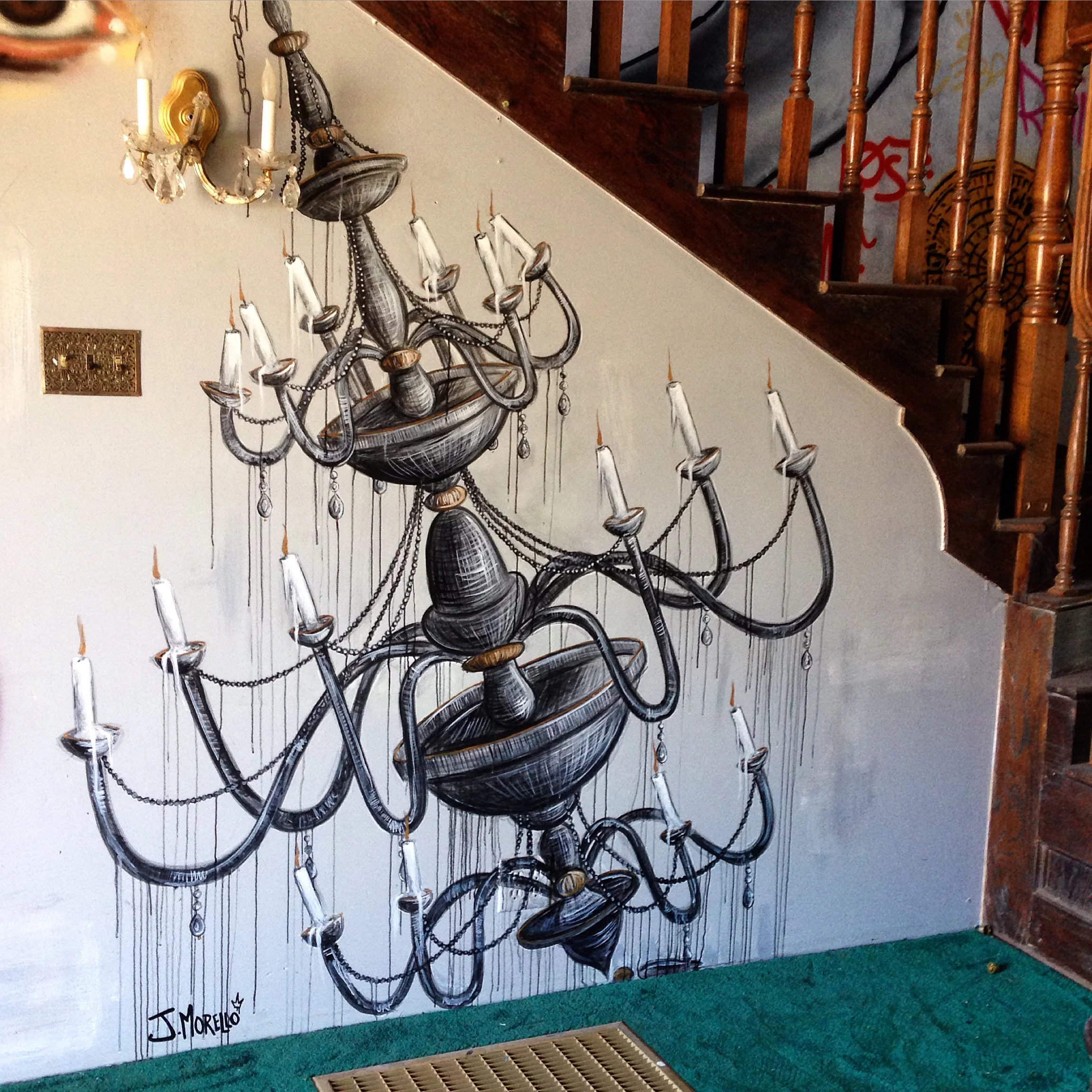 Old mansion overtake. Piece for Hanksys Surplus Candy LA