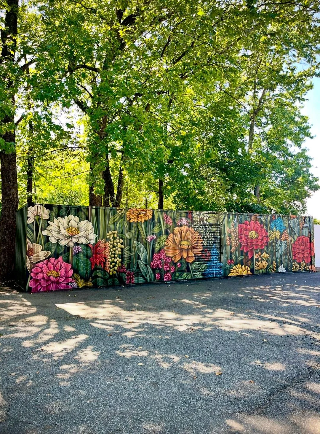  Garden mural for Lifestyles for the Disabled, Staten Island 2025 
