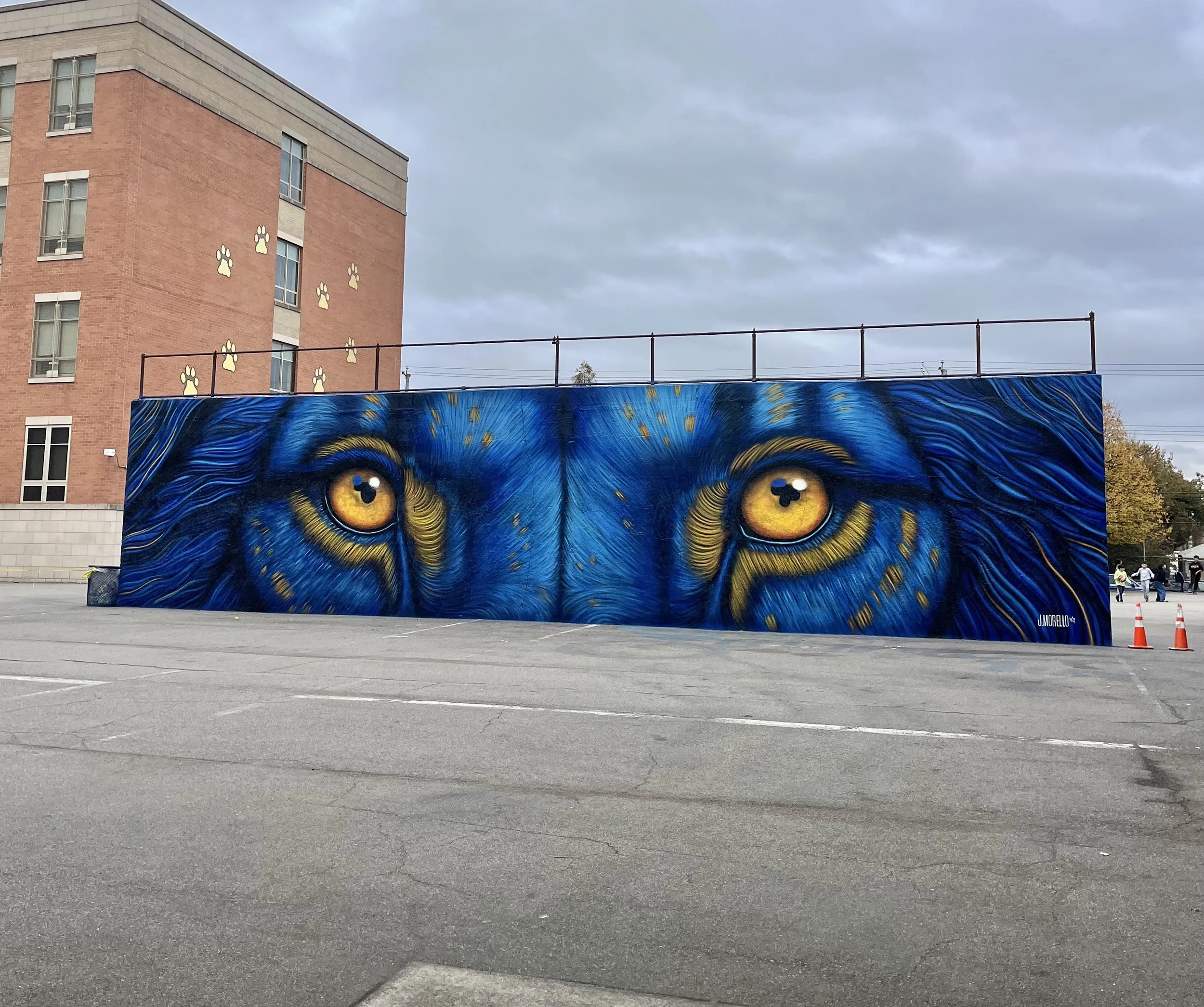 McKinley mascot mural