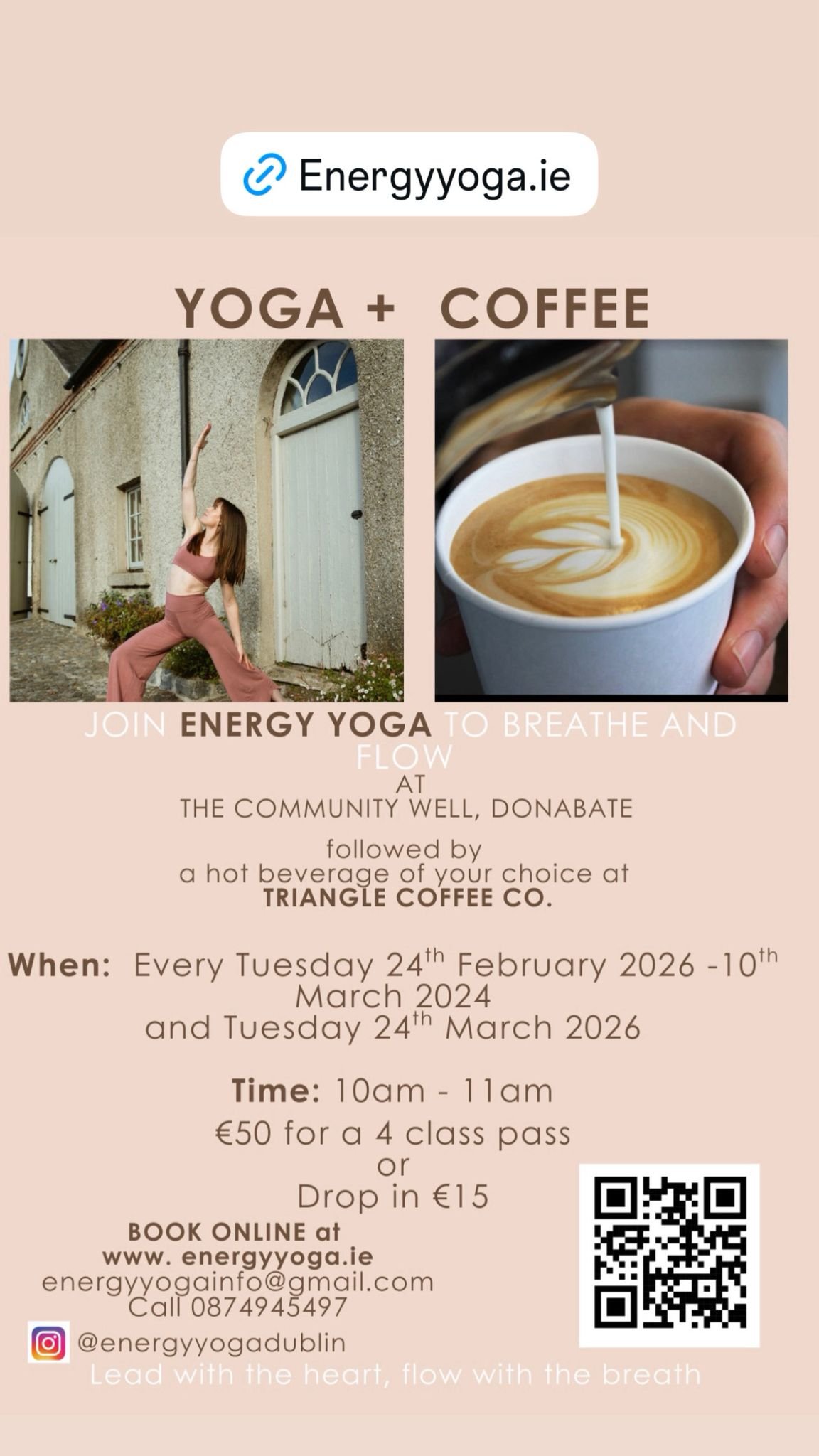 Yoga &amp; Coffee Morning with Aisling 