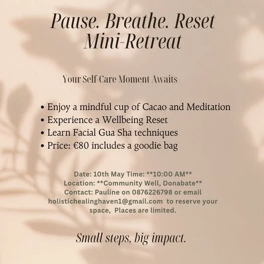Mini Retreat with Pauline - Cacao, Meditation, Wellness Reset &amp; Facial Gua Sha