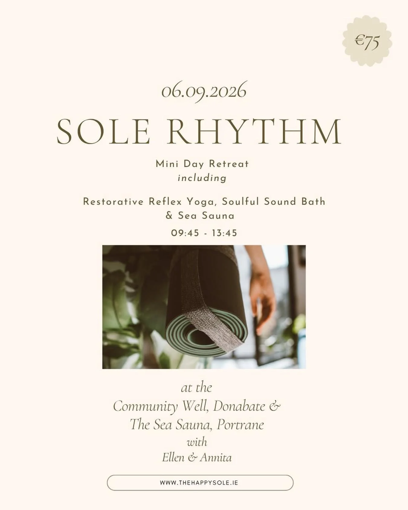 Sole Rhythm Workshop - September Reset with Ellen and Annita