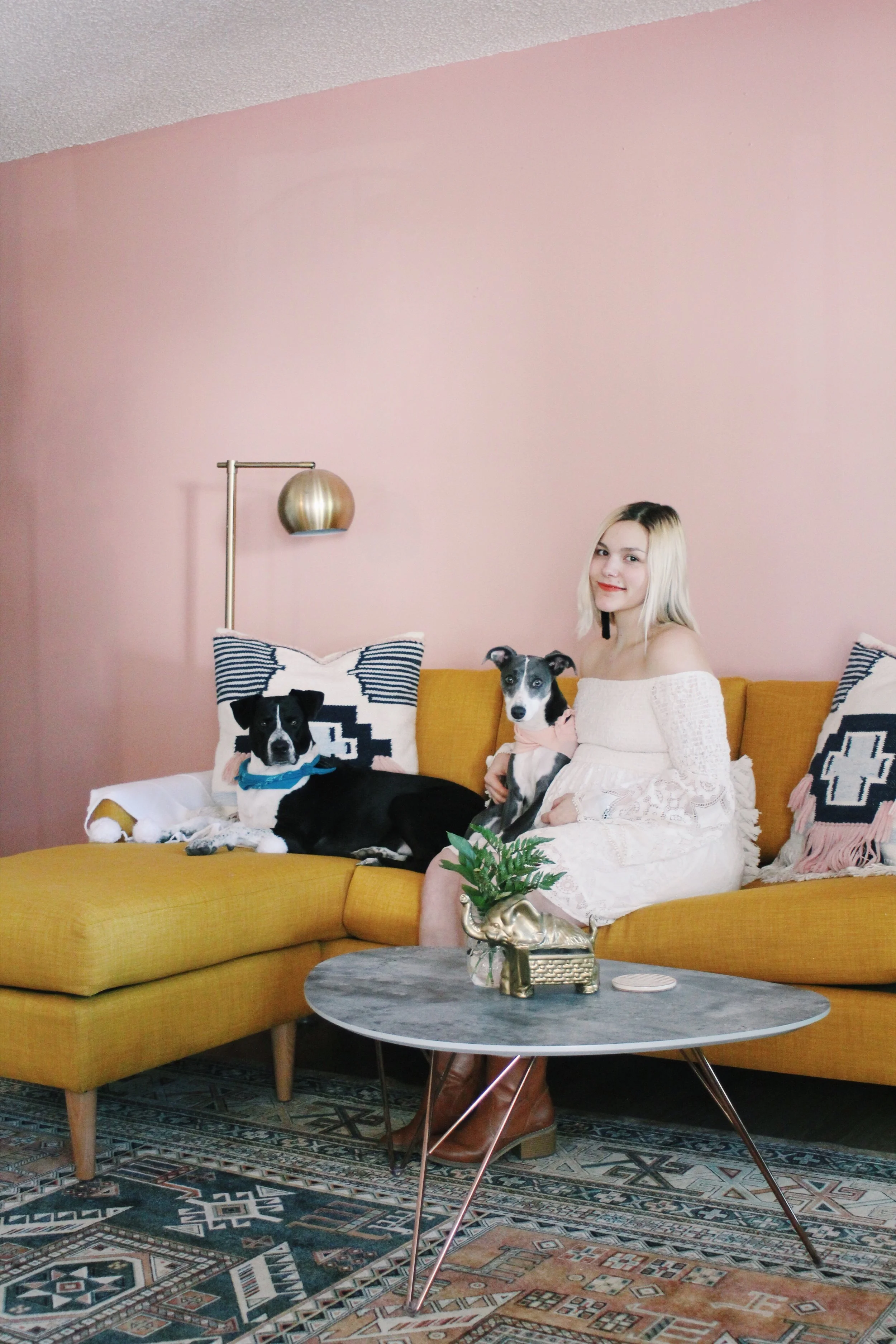 Living Room Makeover + Apt2B Collab