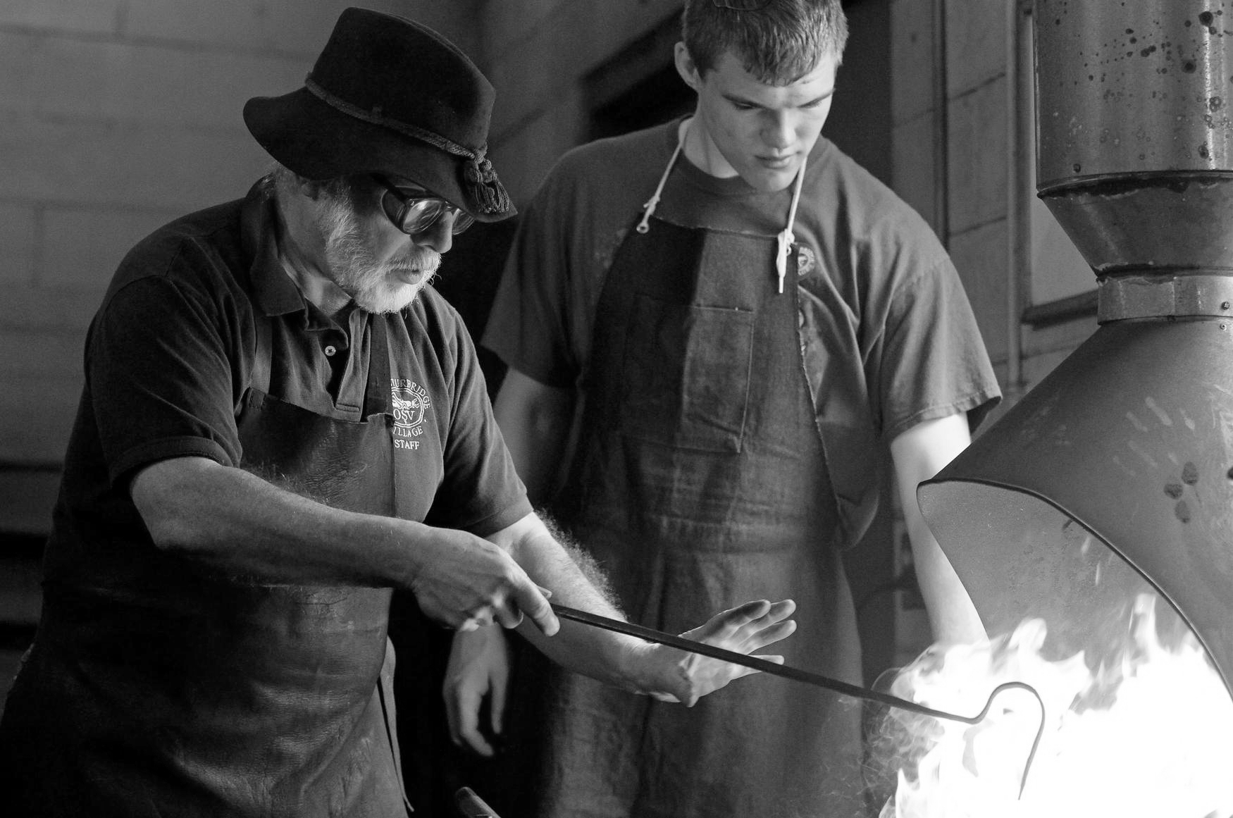 A BLACKSMITH CHANGES A LIFE IN A SINGLE MOMENT