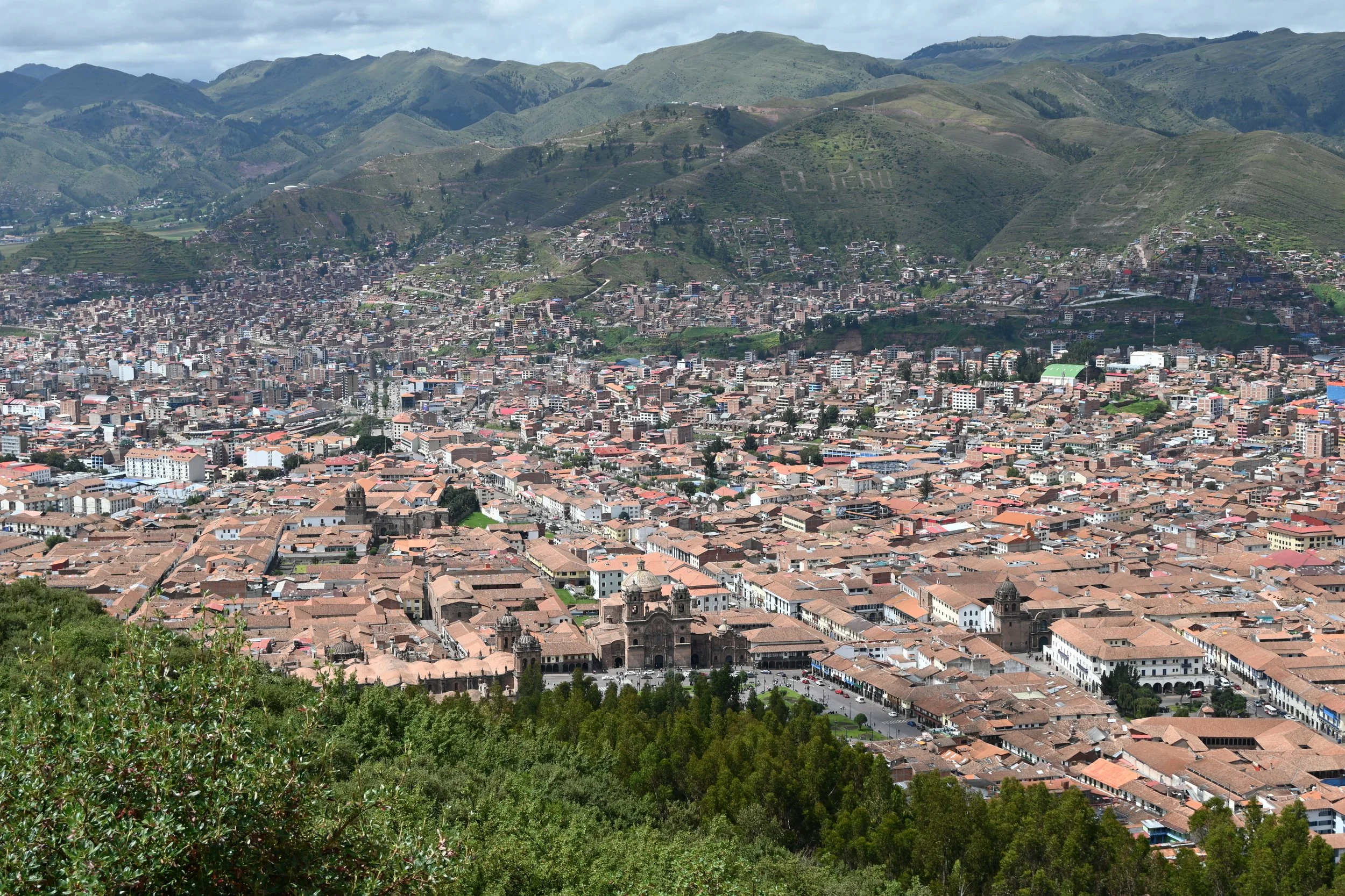Cusco city view