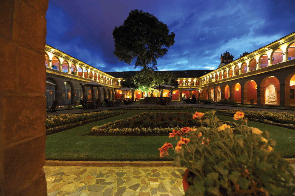 Main Courtyard by Night