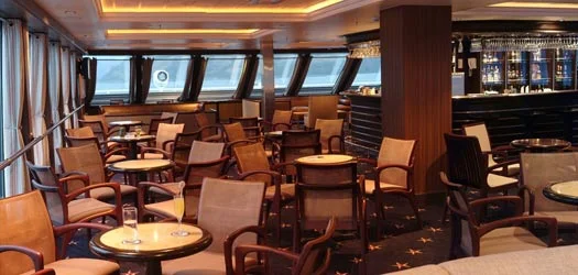 Scenic vistas from the Darwin Lounge