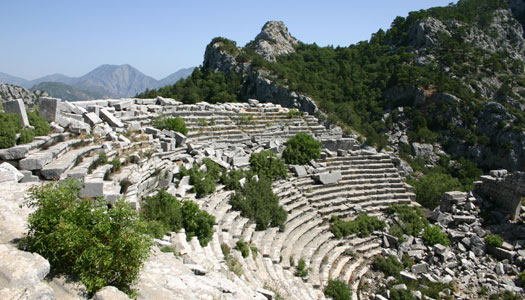 3. Hike Termessos , a mini Machu Picchu .