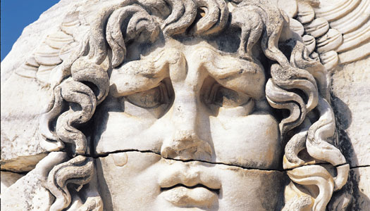 7. Consult the great oracle at Didyma in the Temple of Apollo .