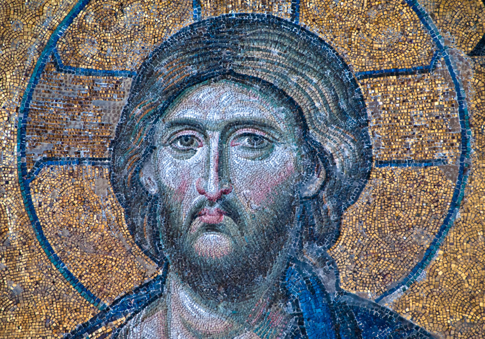 Byzantine Mosaic, Hagia Sofia, Istanbul