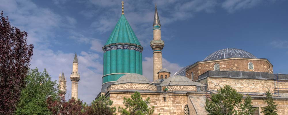 Rumi's mausoleum and Mevlana Museum, Konya