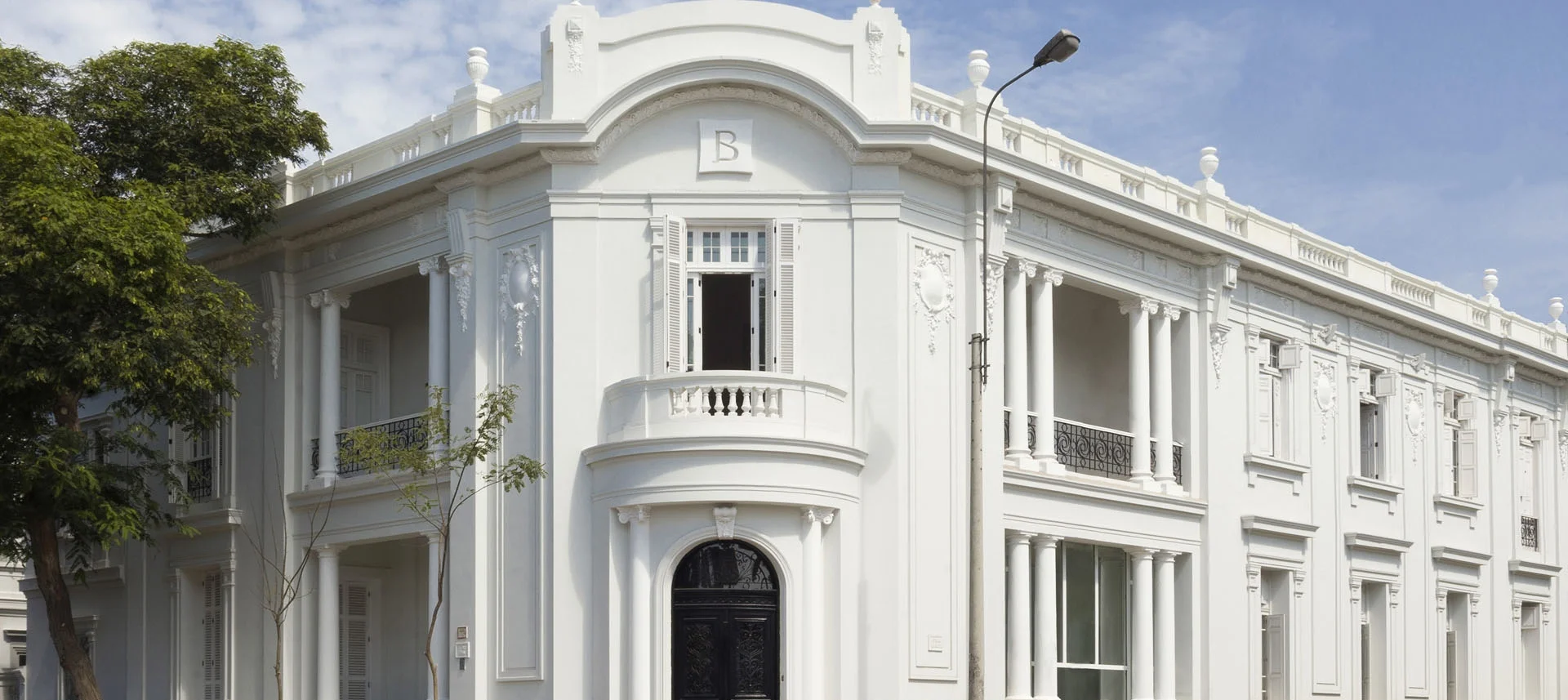 The very trendy Hotel B in the heart of the Barranco district