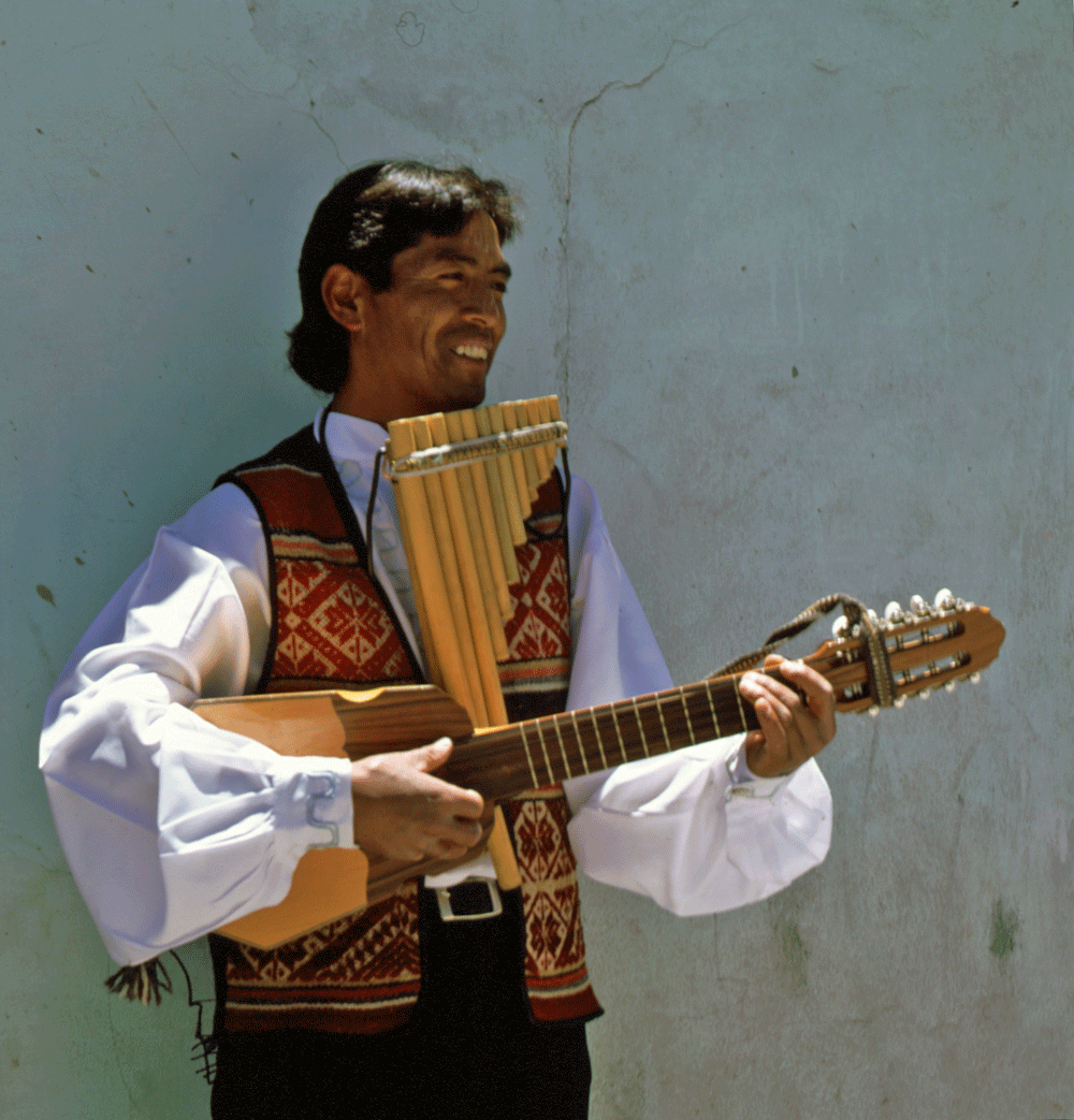 Cusco street musician