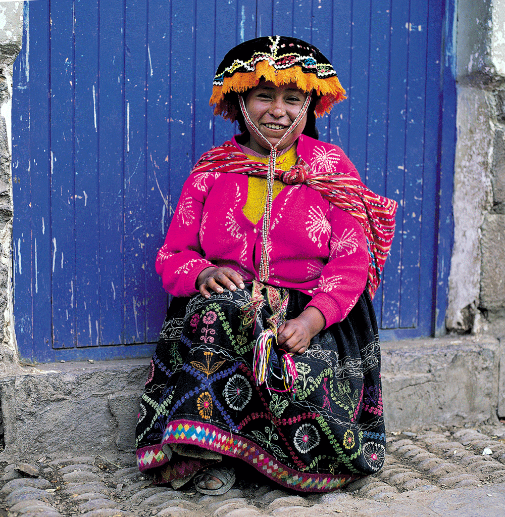 Pisac traditional dress