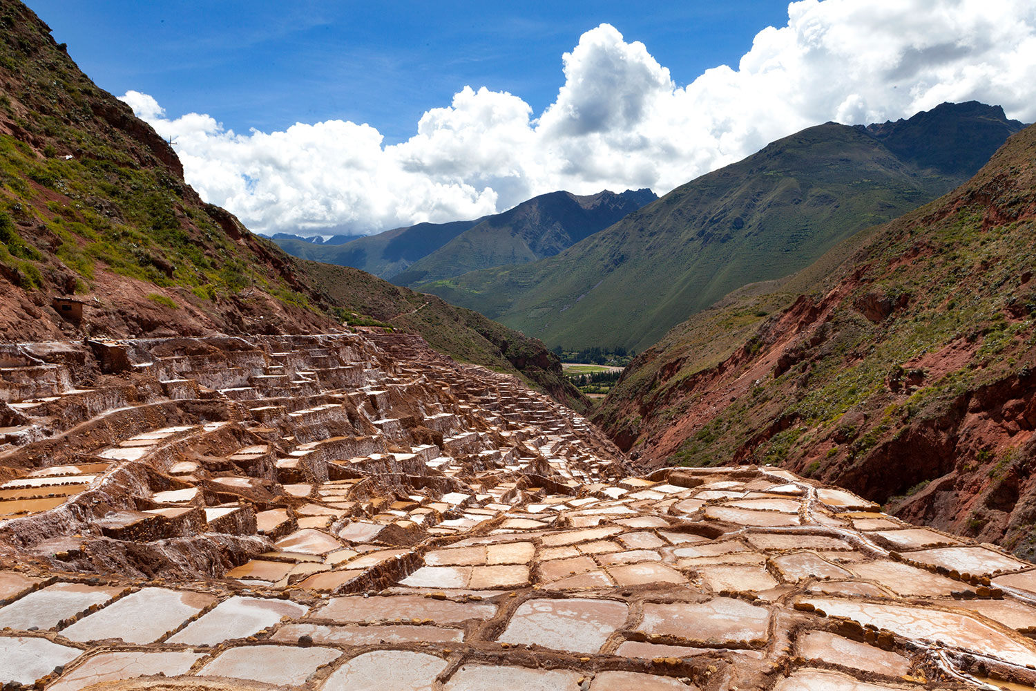 Moray salt ponds