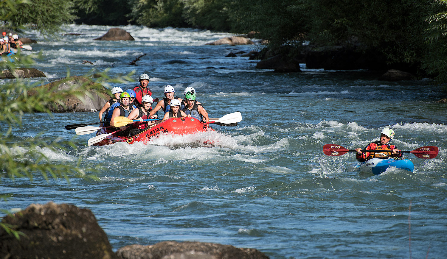 River rafting