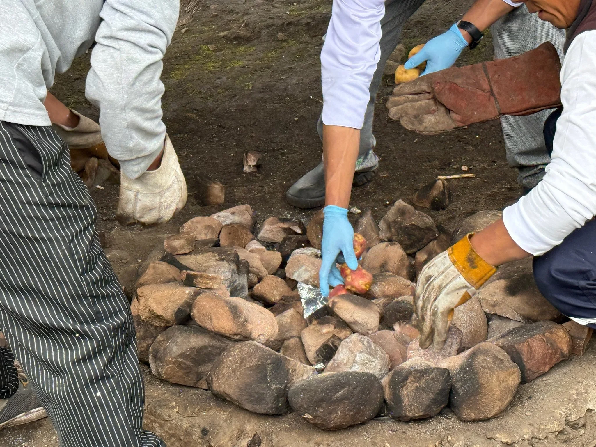 Pachacamanca at Colpa Lodge