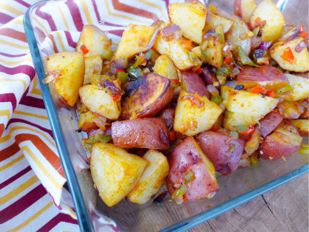 Simple Baked Breakfast Potatoes
